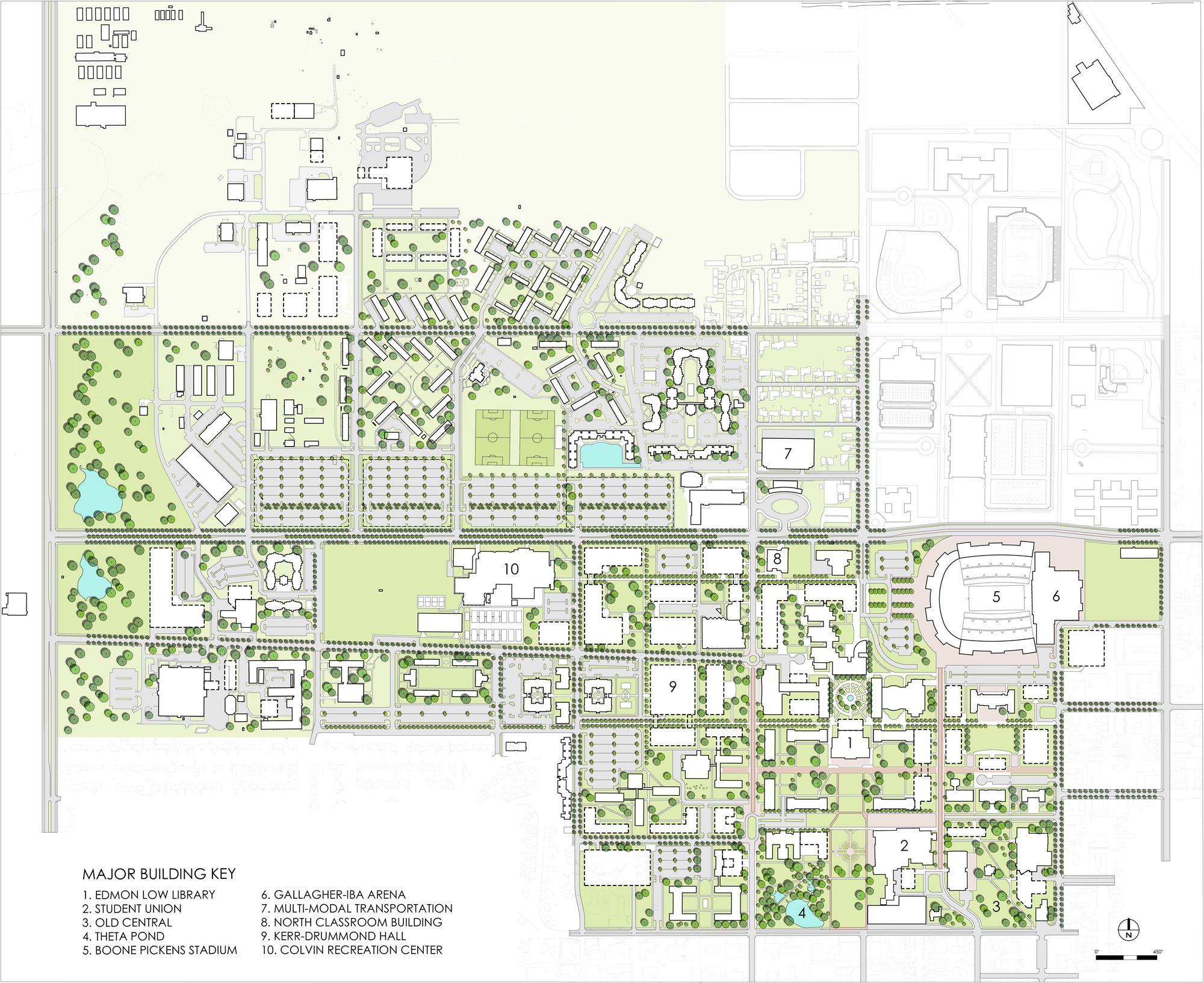 Campus Garden Map  Oklahoma State University